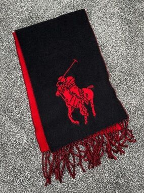 Vintage Polo Ralph Lauren Made in Italy Scarf